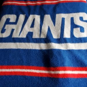 NY Giants Throw Blanket